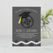 映画撮影映画卒業パーティー 招待状 (スタンド正面)