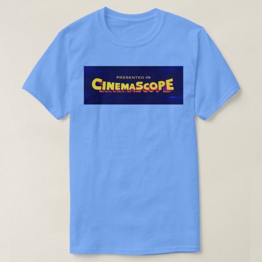 映画撮影機 Tシャツ (デザイン正面)