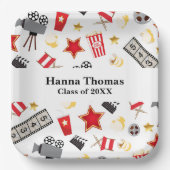 映画映画テーマ卒業 ペーパープレート (正面)