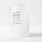 映画時間マグ。! フロストグラスビールジョッキ (正面左)