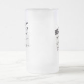 映画時間マグ。! フロストグラスビールジョッキ (中央)