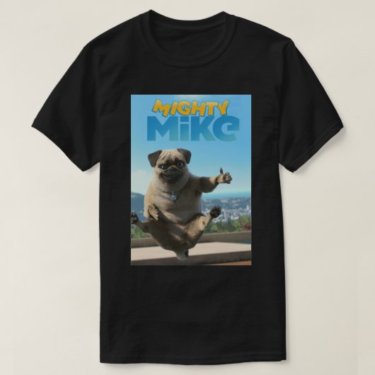 映画最高のファンのためのMans Mighty Mikeギフト Tシャツ (デザイン正面)