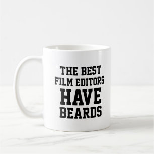 映画最高の編集者は髭を生やした コーヒーマグカップ
