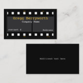 映画産業カード 名刺 (正面/裏面)