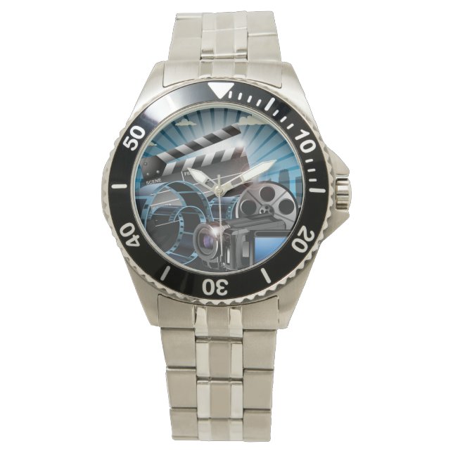 映画産業 腕時計 (正面)