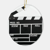 映画用カメラの側面 セラミックオーナメント (左)