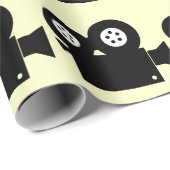 映画用カメラの包装紙 ラッピングペーパー (ロールコーナー)