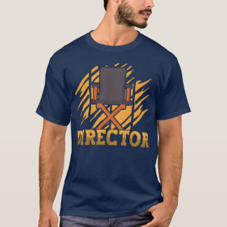 映画監督おもしろい長 Tシャツ