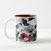 映画監督のマグ ツートーンマグカップ (左)