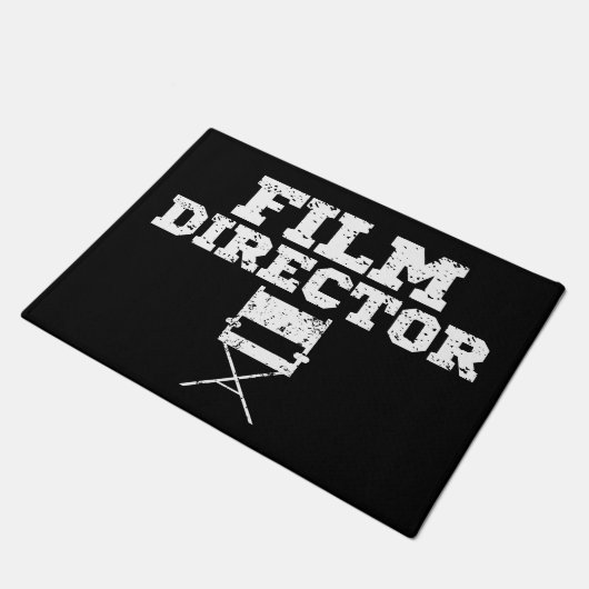 映画監督クルーチェアアパレル誕生日 ドアマット (アングル)