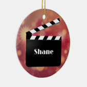 映画監督デザインセラミックオーナメント セラミックオーナメント (右)