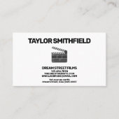 映画監督トレンディー制作名刺 名刺 (正面)