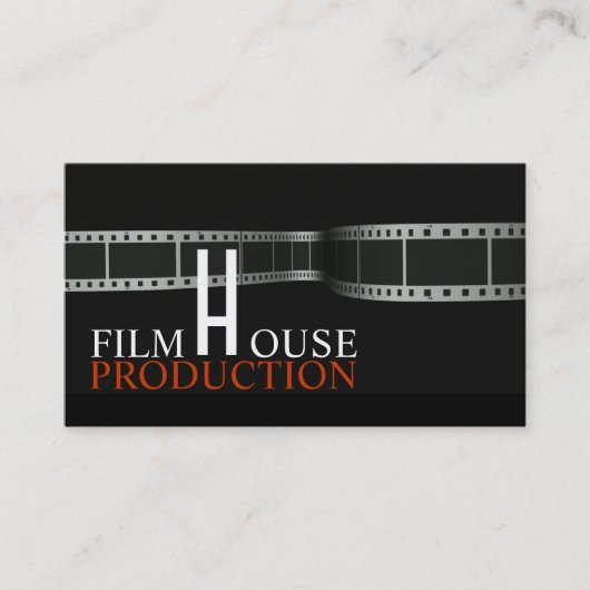 映画監督プロデューサー・プロダクション 名刺 (正面)