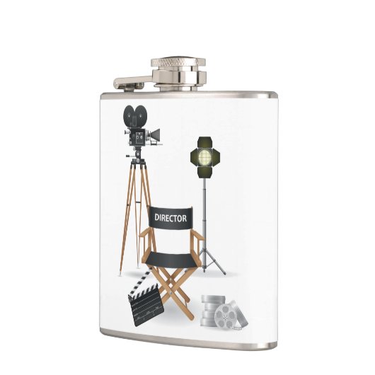 映画監督一定のフラスコ フラスク (左)