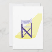 映画監督会長の招待状 招待状 (正面)