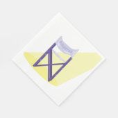 映画監督会長紙ナプキンス スタンダードランチョンナプキン (角)