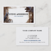 映画監督写真家の撮影 名刺 (正面/裏面)