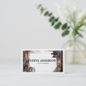 映画監督写真家の撮影 名刺 (スタンド正面)