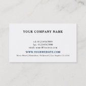 映画監督写真家の撮影 名刺 (裏面)