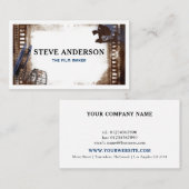 映画監督写真家の撮影 名刺 (正面/裏面)