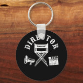 映画監督映画製作者ディレクター長 キーホルダー (正面)