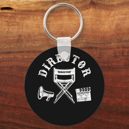 映画監督映画製作者ディレクター長 キーホルダー (正面)