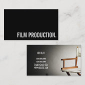 映画監督映画製作者法 名刺 (正面/裏面)