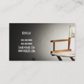 映画監督映画製作者法 名刺 (裏面)