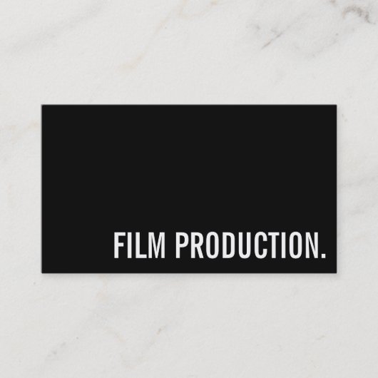 映画監督映画製作者法 名刺 (正面)