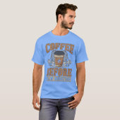 映画監督 コーヒー 映画製作者 コーヒー好きな人へ Tシャツ (正面フル)