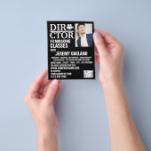 映画監督,映画製作クラ広告ス チラシ (手)