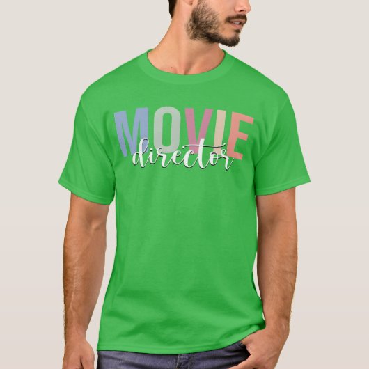 映画監督 映画製作者 映画製作 ビンテージ Tシャツ (正面)