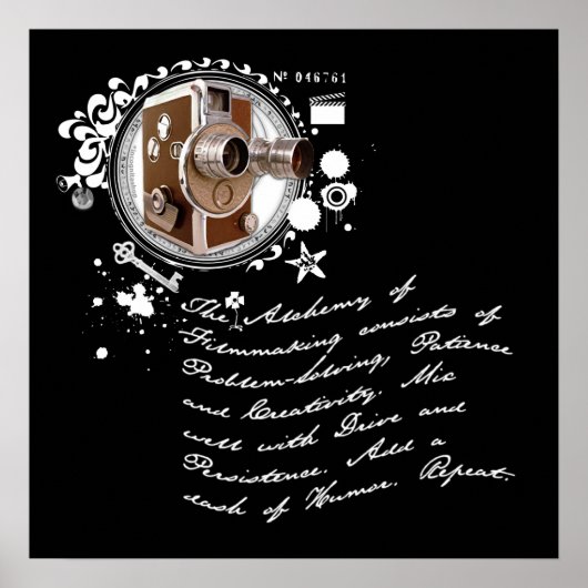 映画製作の錬金術 ポスター (正面)