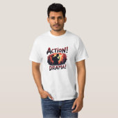 映画製作ラバーズギフトアイディア Tシャツ (正面フル)