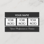 映画製作会社やビデオグラファー会社向け 名刺 (正面)