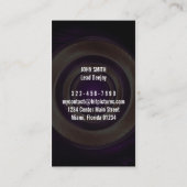 映画製作者のカメラマンのビデオグラファーのあたりの上昇 名刺 (裏面)