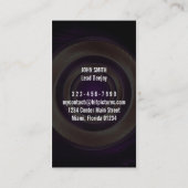 映画製作者のカメラマンのビデオグラファーのあたりの上昇 名刺 (裏面)