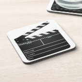 映画製作者のフィルムの石板の下見板映画コースター コースター (左側)