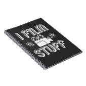 映画製作者のフィルム作成映画監督ギフトのアイディア ノートブック (右側)