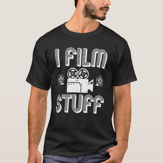 映画製作者のフィルム作成映画監督ギフトのアイディア Tシャツ (正面)