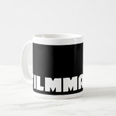 映画製作者のマグ#901 コーヒーマグカップ (正面左)