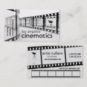 映画製作者の名刺 名刺 (正面/裏面)