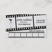 映画製作者の名刺 名刺 (裏面)