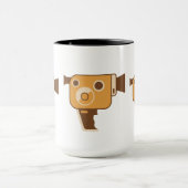 映画製作者の映画用カメラ マグカップ (中央)