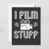 映画製作者の映画監督ギフトアイディア ポストカード (正面/裏面)