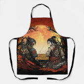 映画製作者カンフー映画ファイトシーンエプロン エプロン (正面)