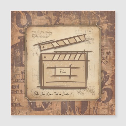 映画製作者、俳優、映画監督プロデューサーのギフトアイディア (正面)