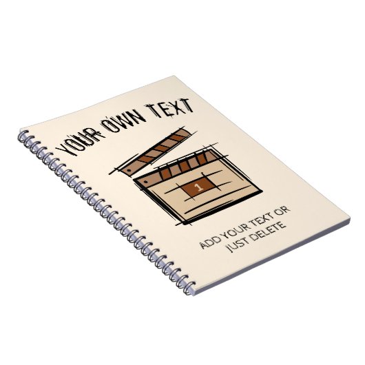 映画製作者、俳優、映画監督プロデューサーのギフトアイディア ノートブック