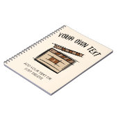 映画製作者、俳優、映画監督プロデューサーのギフトアイディア ノートブック (左側)