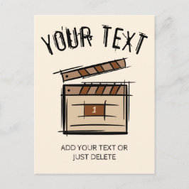 映画製作者、俳優、映画監督プロデューサーのギフトアイディア ポストカード